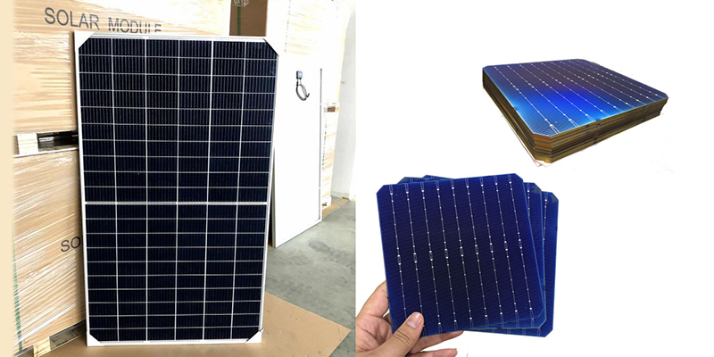 A-Grade-High-Efficiency-340W-375W Half-Cell-9bb-Solar-Panel
