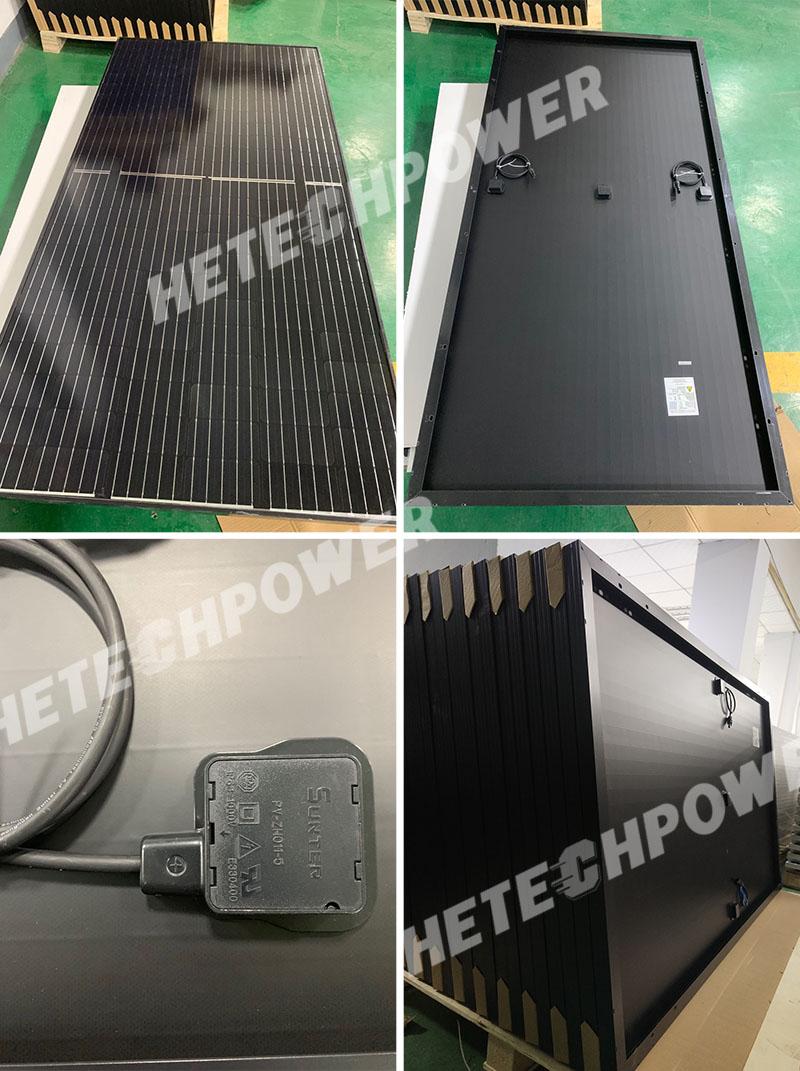 BLACK 410w SOLAR PANEL