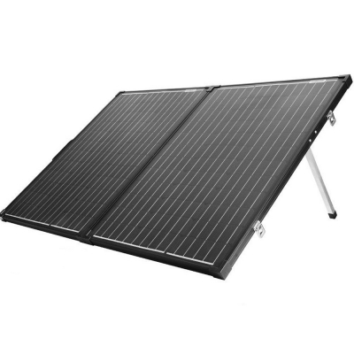 portable solar panel with a pre-installed charge controller