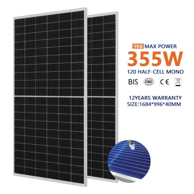 OEM 355W 120 Solar Panel Supplier