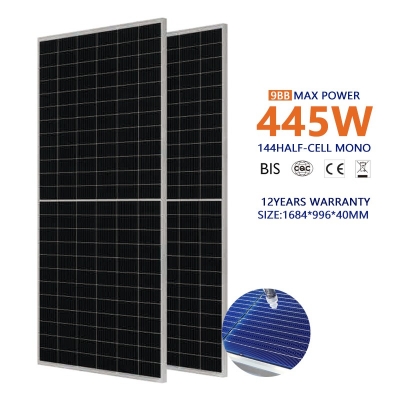 Monocrystalline Solar Panel 144 pcs 9BB solar cell