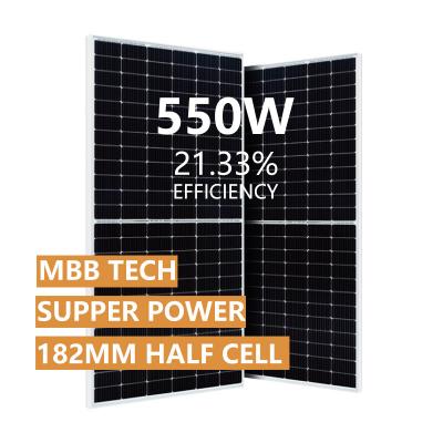 550W super power solar panels
