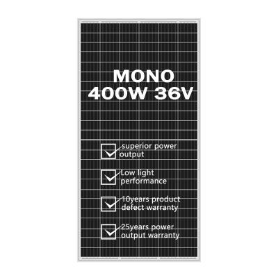 400W Mono Perc Module Solar Panel