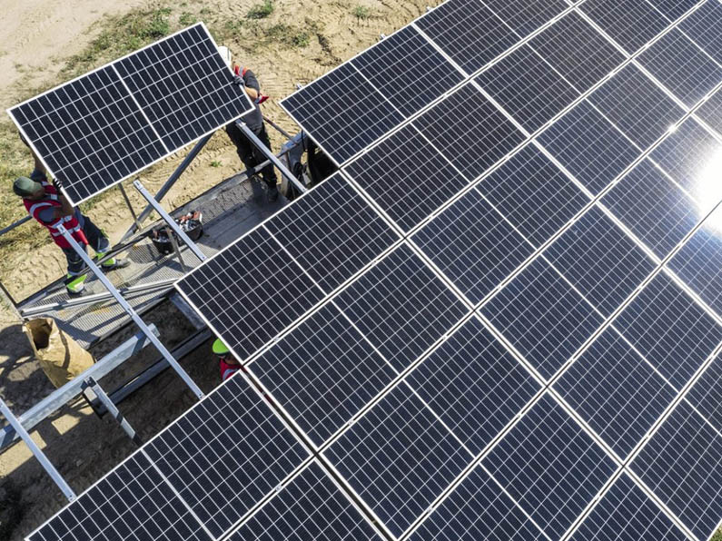 The Largest Power Generation Solar Panel Park In Latvia